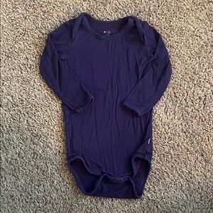 Kyte BABY Purple Long Sleeve Bodysuit
